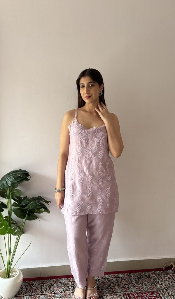 Amreena — Lilac Co-ord Set — Lilac