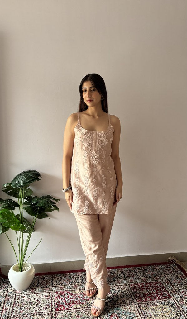 Amreena — Peach Co-ord Set — Peach