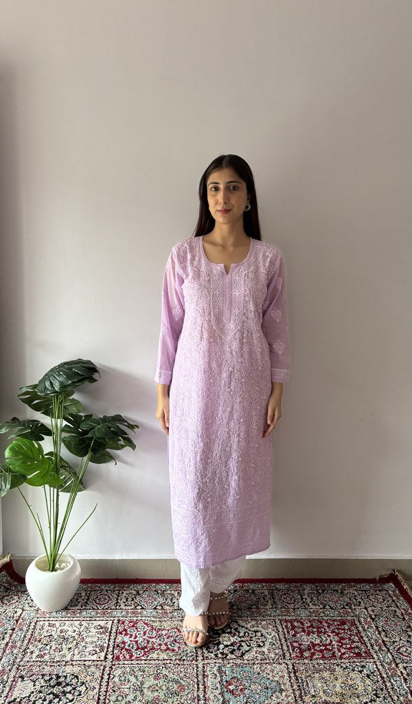 Aparna — Deep Purple Kurti — Deep Purple