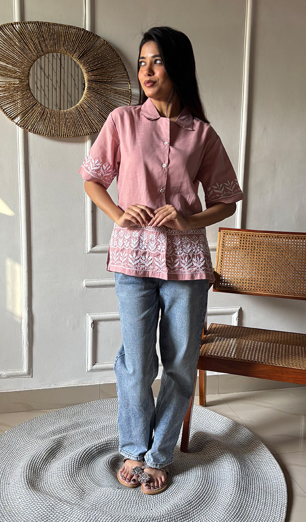 Arushi — Blush Pink Shirt — Blush Pink