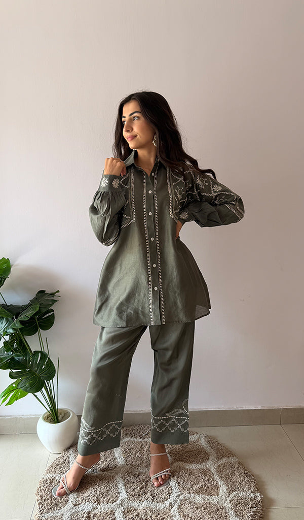 Olive & Sage Co-ord Set — Olive Sage